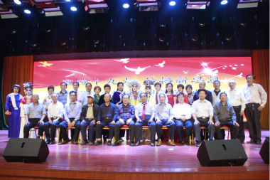“宣傳十九大，傳播新思想”傳統(tǒng)文化進校園文藝演出在學院大禹大講堂隆重舉行
